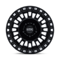 KMC Powersports - KS242 AZTEC UTV BEADLOCK - Black - Gloss Black Milled - 15" x 7", 38 Offset, 5x114.3 (Bolt pattern), 72.56mm HUB