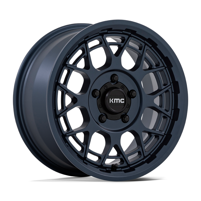 KMC Powersports - KS139 TECHNIC UTV - Metallic Blue - 15" x 7", 38 Offset, 4x137 (Bolt pattern), 96mm HUB