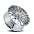 Kraze Wheels - DOUBLE DOWN - Chrome - 20" x 8.5", 38 Offset, 5x115/120 (Bolt pattern), 74.10mm HUB