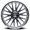 Kraze Wheels - DOUBLE DOWN - Chrome - 20" x 8.5", 38 Offset, 5x115/120 (Bolt pattern), 74.10mm HUB