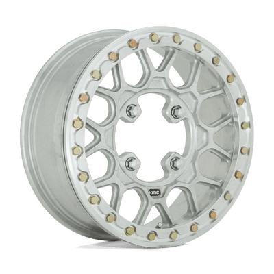 KMC Powersports - KS435 GRENADE FORGED UTV BEADL - Silver - Raw Finish - 15" x 6", 38 Offset, 4x156 (Bolt pattern), 132mm HUB