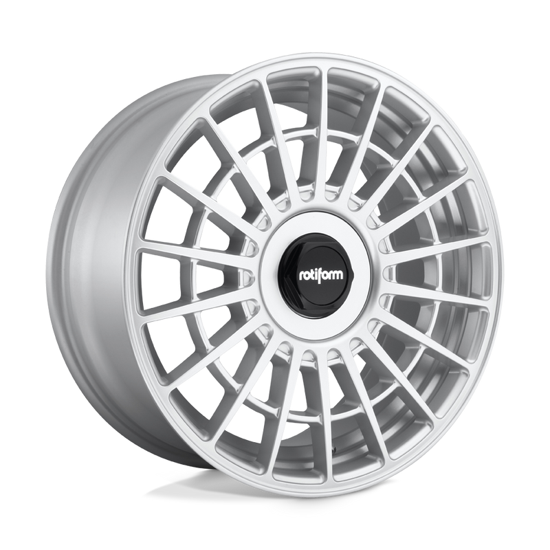 Rotiform - R143 LAS-R - Silver - Gloss Silver - 18" x 8.5", 35 Offset, 5x112/120 (Bolt pattern), 72.56mm HUB