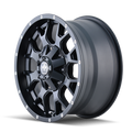 Mayhem - WARRIOR - Black - Matte Black - 20" x 10", -25 Offset, 8x165.1 (Bolt pattern), 130.80mm HUB