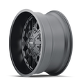 Mayhem - COGENT - Black - Matte Black - 18" x 9", 0 Offset, 8x165.1 (Bolt pattern), 130.80mm HUB