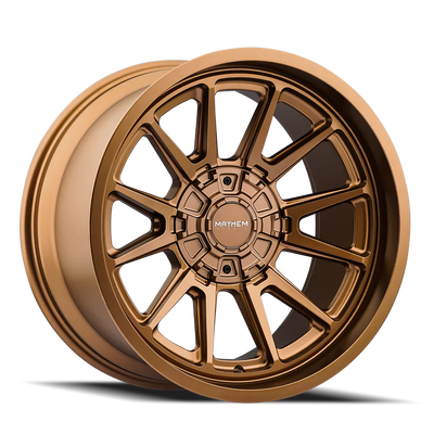 Mayhem - INTREPID - Bronze - Matte Bronze - 20" x 9", 0 Offset, 8x180 (Bolt pattern), 124.1mm HUB