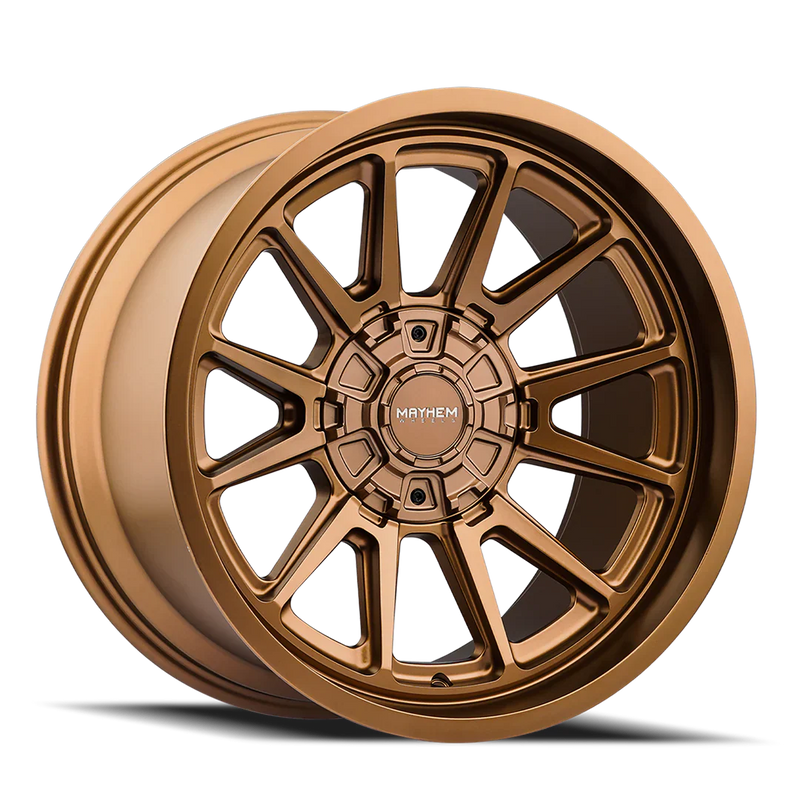 Mayhem - INTREPID - Bronze - Matte Bronze - 20" x 9", 0 Offset, 8x165.1 (Bolt pattern), 125.2mm HUB