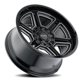 Mayhem - HERMOSA - Black - Gloss Black Milled - 20" x 9", 18 Offset, 5x114.3/127 (Bolt pattern), 87.00mm HUB