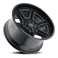 Mayhem - HERMOSA - Black - Matte Black - 20" x 9", 18 Offset, 5x114.3/127 (Bolt pattern), 87.00mm HUB