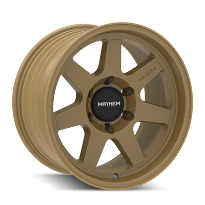 Mayhem - CONVOY - Bronze - Matte Bronze - 17" x 9", -6 Offset, 5x127 (Bolt pattern), 78.1mm HUB