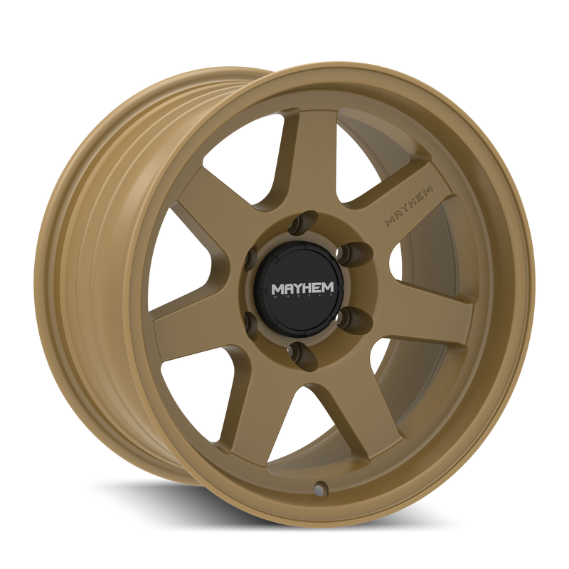Mayhem - CONVOY - Bronze - Matte Bronze - 17" x 9", -6 Offset, 5x127 (Bolt pattern), 78.1mm HUB