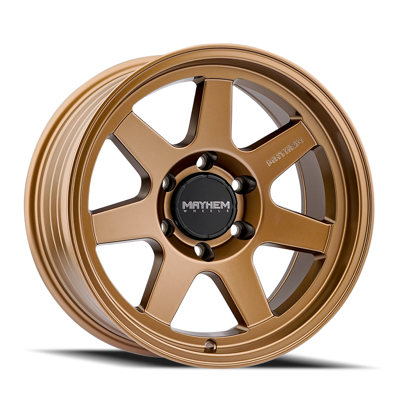 Mayhem - CONVOY - Bronze - Satin Bronze - 17" x 9", -6 Offset, 6x135 (Bolt pattern), 87.10mm HUB