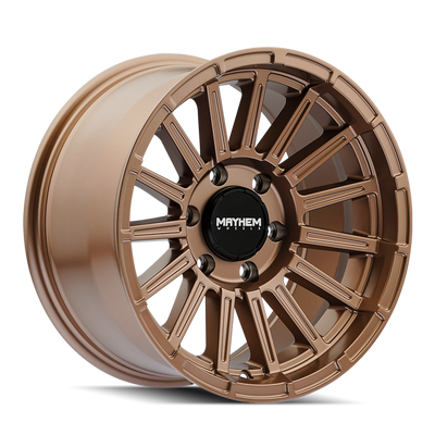 Mayhem - GRANITE - Bronze - Matte Bronze - 17" x 9", 0 Offset, 6x135 (Bolt pattern), 87.1mm HUB