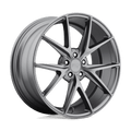 Niche - T110 STANCE - Gunmetal - Matte Gunmetal - 19" x 9.5", 50 Offset, 5x112 (Bolt pattern), 66.56mm HUB