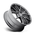 Niche - T110 STANCE - Gunmetal - Matte Gunmetal - 19" x 9.5", 50 Offset, 5x112 (Bolt pattern), 66.56mm HUB