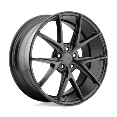 Niche - M117 MISANO - Black - Matte Black - 19" x 9.5", 35 Offset, 5x112 (Bolt pattern), 66.56mm HUB