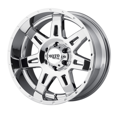 Moto Metal - MO975 - Polished - Pvd - 20" x 9", 18 Offset, 5x139.7 (Bolt pattern), 108mm HUB