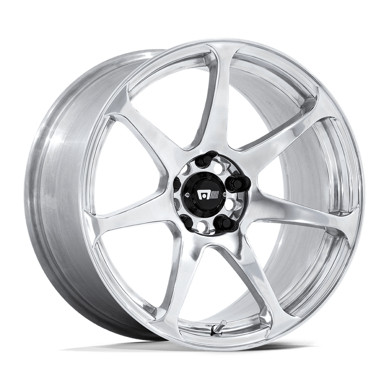 Motegi - MR154 BATTLE - Polished - 18" x 8", 43 Offset, 5x114.3 (Bolt pattern), 72.56mm HUB