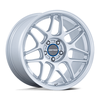 Motegi - MR158 TSUBAKI - Silver - Hyper Silver with Machined Lip - 18" x 9.5", 35 Offset, 5x112 (Bolt pattern), 66.56mm HUB