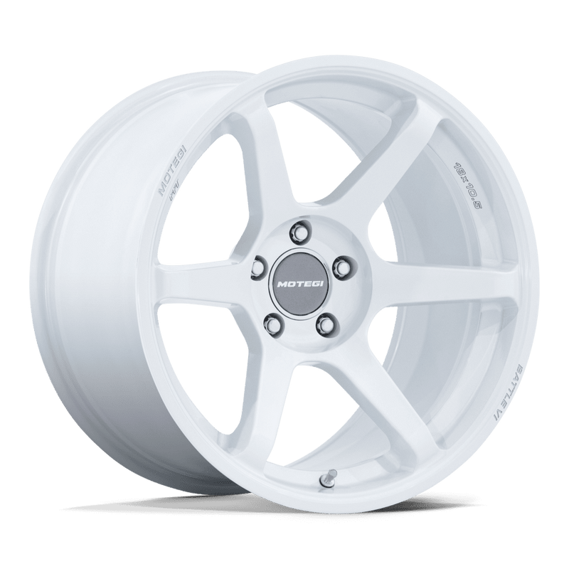 Motegi - BATTLE - White - Matsuri White Pearl - 18" x 10.5", 25 Offset, 5x114.3 (Bolt pattern), 72.56mm HUB
