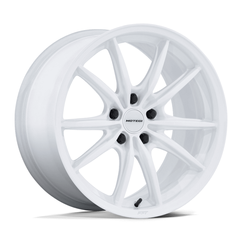 Motegi - ZENTOKU - White - Gloss White - 18" x 8.5", 35 Offset, 5x100 (Bolt pattern), 56.15mm HUB