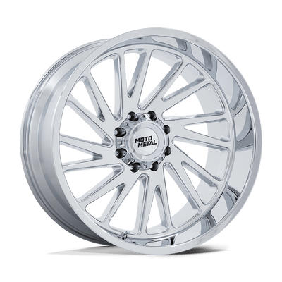 Moto Metal - MO811 COMBAT - Chrome - 24" x 12", -44 Offset, 6x135 (Bolt pattern), 87.1mm HUB