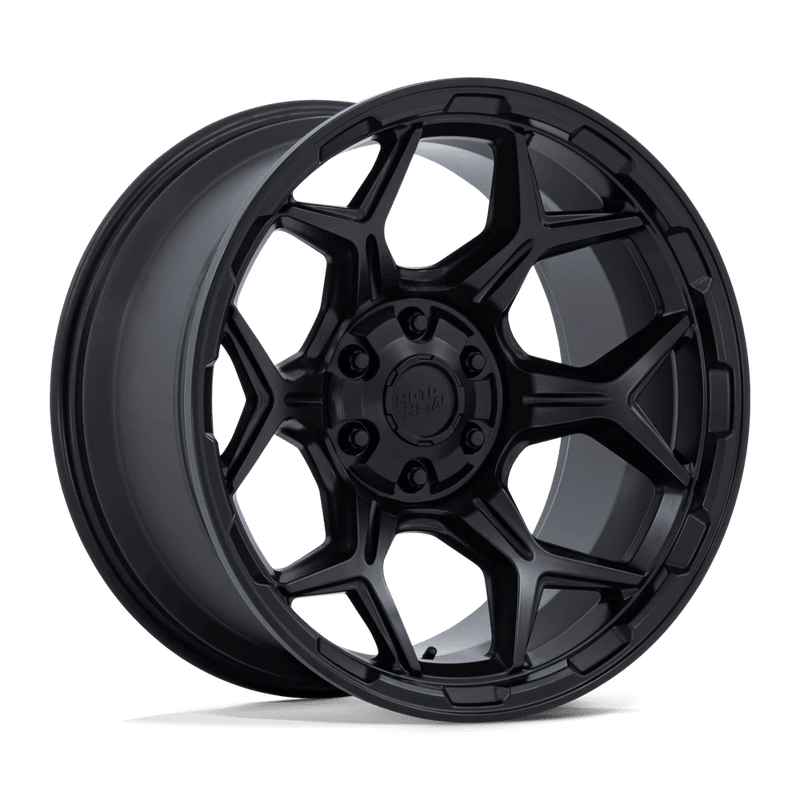 Moto Metal - MO815 DUX - Black - Blackout - 20" x 10", -18 Offset, 5x114.3/127 (Bolt pattern), 78.1mm HUB
