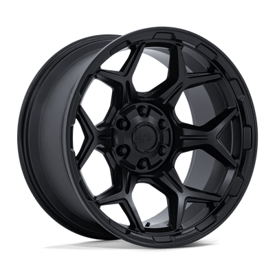 Moto Metal - MO815 DUX - Black - Blackout - 17" x 8.5", 12 Offset, 6x135/139.7 (Bolt pattern), 106.1mm HUB