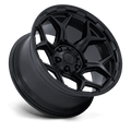Moto Metal - MO815 DUX - Black - Blackout - 20" x 10", -18 Offset, 5x114.3/127 (Bolt pattern), 78.1mm HUB