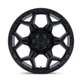 Moto Metal - MO815 DUX - Black - Blackout - 17" x 8.5", 12 Offset, 6x135/139.7 (Bolt pattern), 106.1mm HUB