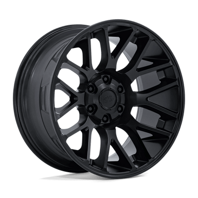 Moto Metal - MO816 OVERLOOK - Black - Blackout - 20" x 9", 1 Offset, 5x114.3/127 (Bolt pattern), 78.1mm HUB
