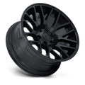 Moto Metal - MO816 OVERLOOK - Black - Blackout - 20" x 10", -18 Offset, 6x135/139.7 (Bolt pattern), 106.1mm HUB