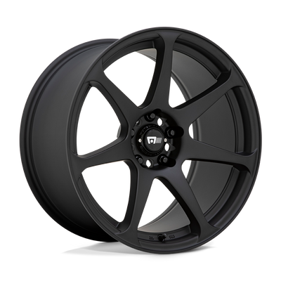 Motegi - MR154 BATTLE - Black - Matte Black - 18" x 9.5", 38 Offset, 5x100 (Bolt pattern), 72.56mm HUB