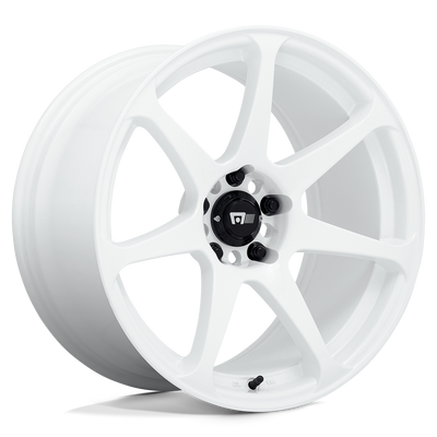 Motegi - MR154 BATTLE - White - 18" x 9.5", 38 Offset, 5x100 (Bolt pattern), 72.56mm HUB