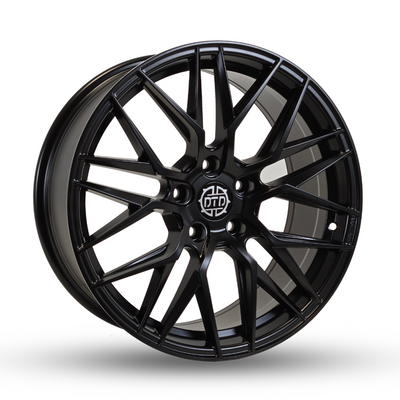 DTD - Mist - Black - Gloss Black - 20" x 8.5", 40 Offset, 5x114.3 (Bolt pattern), 67,10mm HUB