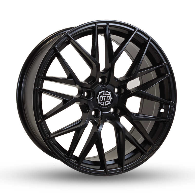 DTD - Mist - Black - Gloss Black - 20" x 8.5", 40 Offset, 5x114.3 (Bolt pattern), 67,10mm HUB