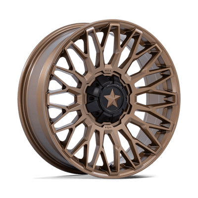 MSA Offroad Wheels - CLUBBER - Bronze - Matte Bronze - 15" x 7", 10 Offset, 5x114.3 (Bolt pattern), 72.56mm HUB