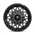 MSA Offroad Wheels - MA53 BOLO UTV BEADLOCK - Black - Gloss Black Milled - 15" x 7", 38 Offset, 5x114.3 (Bolt pattern), 72.56mm HUB