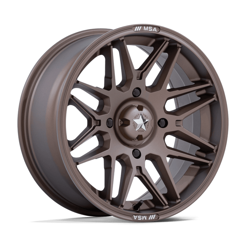 MSA Offroad Wheels - RADAR - Bronze - Matte Bronze - 16" x 7", 10 Offset, 4x156 (Bolt pattern), 115.10mm HUB