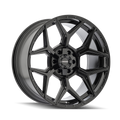 Mayhem - VANQUISH - Black - Gloss Black - 20" x 10", -19 Offset, 6x135/139.7 (Bolt pattern), 106.00mm HUB