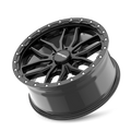 Mayhem - VECTOR - Black - Gloss Black - 20" x 9", 18 Offset, 6x139.7 (Bolt pattern), 106.00mm HUB