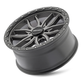 Mayhem - VECTOR - Gunmetal - Matte Gunmetal Black Lip - 20" x 9", 18 Offset, 8x180 (Bolt pattern), 124.10mm HUB