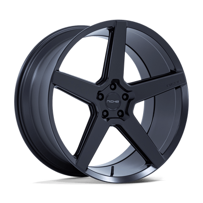 Niche - MODENA - Black - Matte Black - 22" x 9", 35 Offset, 5x114.3 (Bolt pattern), 72.56mm HUB