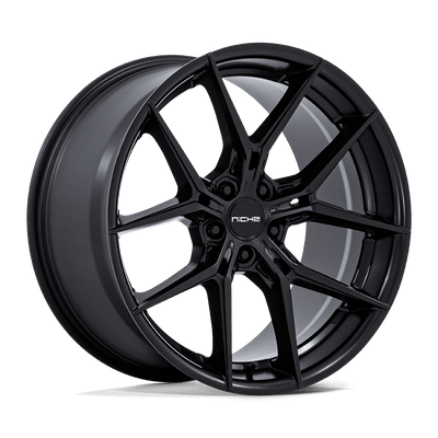 Niche - NC279 PRODIGY 5 - Black - Matte Black - 20" x 11", 22 Offset, 5x120 (Bolt pattern), 72.56mm HUB