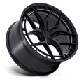 Niche - NC286 RIVIERA - Black - Gloss Black - 20" x 9", 35 Offset, 5x114.3 (Bolt pattern), 72.56mm HUB