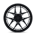 Niche - NC286 RIVIERA - Black - Gloss Black - 20" x 9.5", 22 Offset, 5x120 (Bolt pattern), 72.56mm HUB
