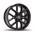 DTD - Nordik - Black - Gloss Black - 18" x 8", 35 Offset, 6x132 (Bolt pattern), 74,50mm HUB