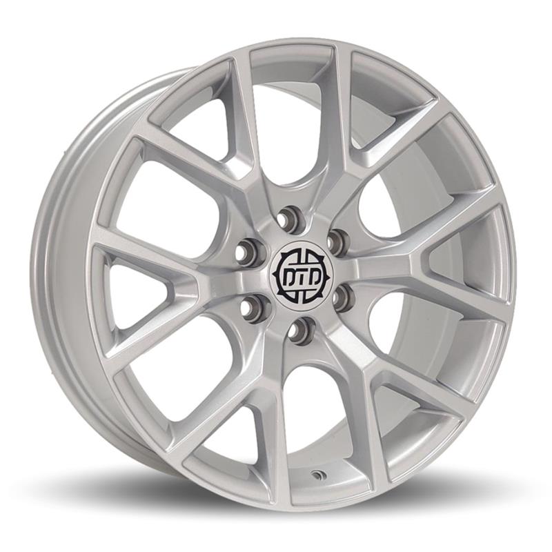 DTD - Nordik - Silver - Gloss Silver - 19" x 8.5", 35 Offset, 6x120 (Bolt pattern), 67,10mm HUB
