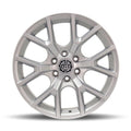 DTD - Nordik - Silver - Gloss Silver - 19" x 8.5", 35 Offset, 6x120 (Bolt pattern), 67,10mm HUB