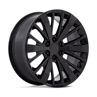 OE Creations - PR201 - Black - Gloss Black - 22" x 9", 28 Offset, 6x139.7 (Bolt pattern), 78.1mm HUB
