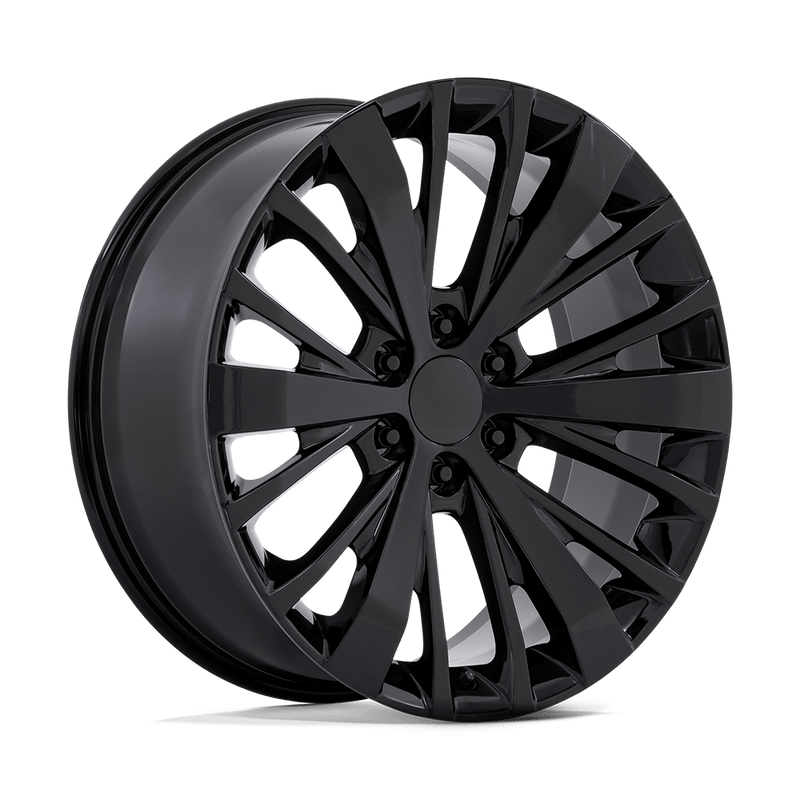OE Creations - PR201 - Black - Gloss Black - 22" x 9", 28 Offset, 6x139.7 (Bolt pattern), 78.1mm HUB